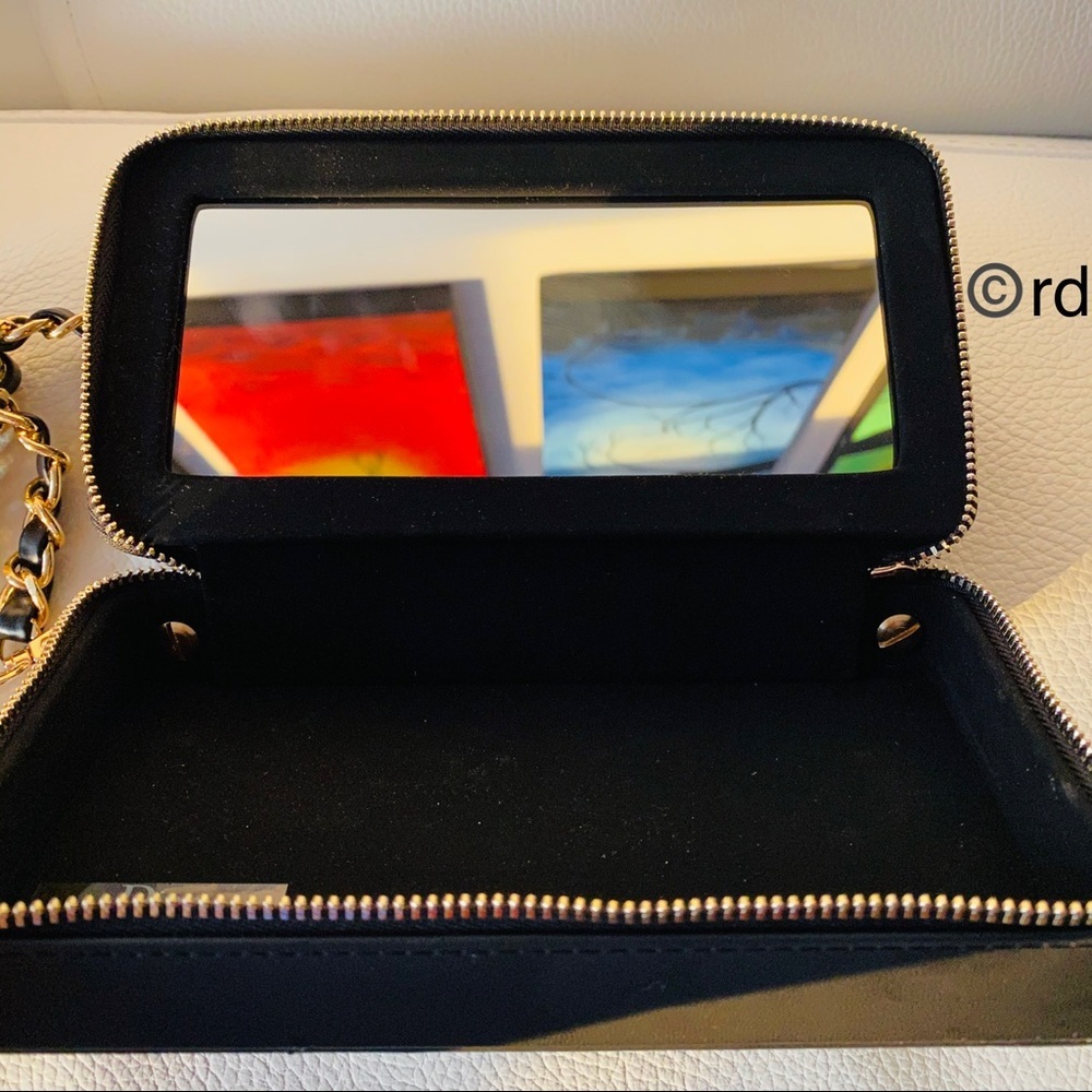 Dior Black Gold Crossbody Bag - Picture 6 of 10